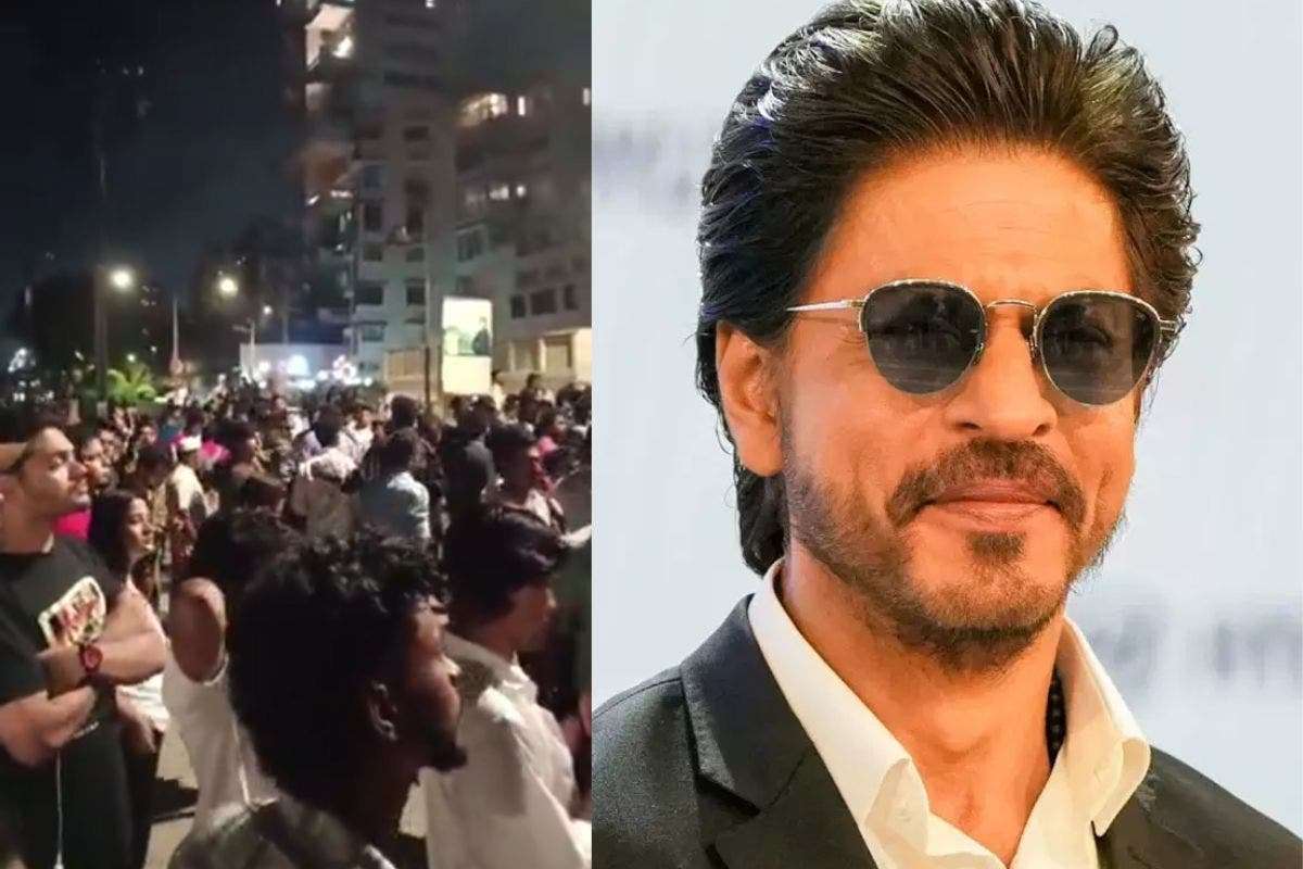 Shahrukh Khan: 60वें जन्मदिन पर मन्नत के बाहर उमड़ी फैंस की भीड़, आधी रात से गूंज रहा शाहरुख खान के नारे, देखें वीडियो