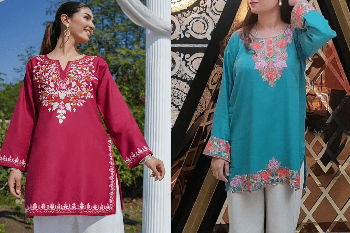 Short Woolen Kurti for Winter Style