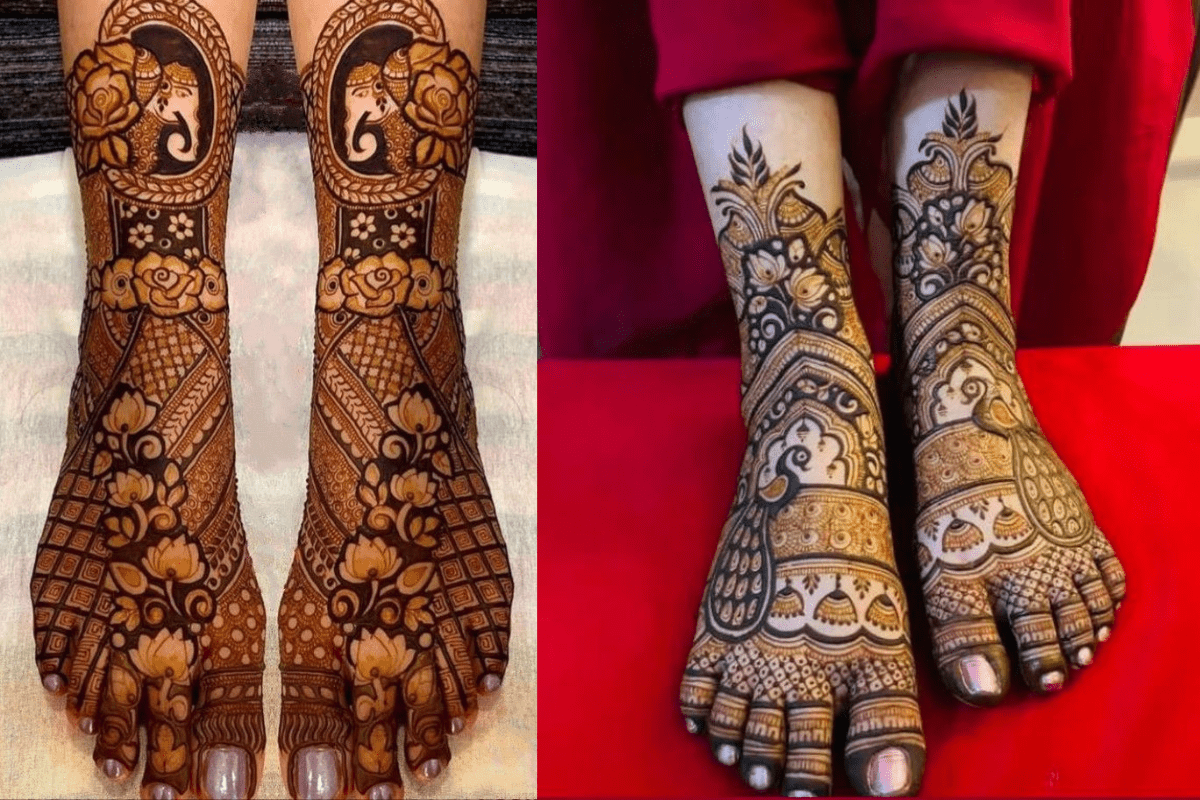 Top To Toe Mehndi Design