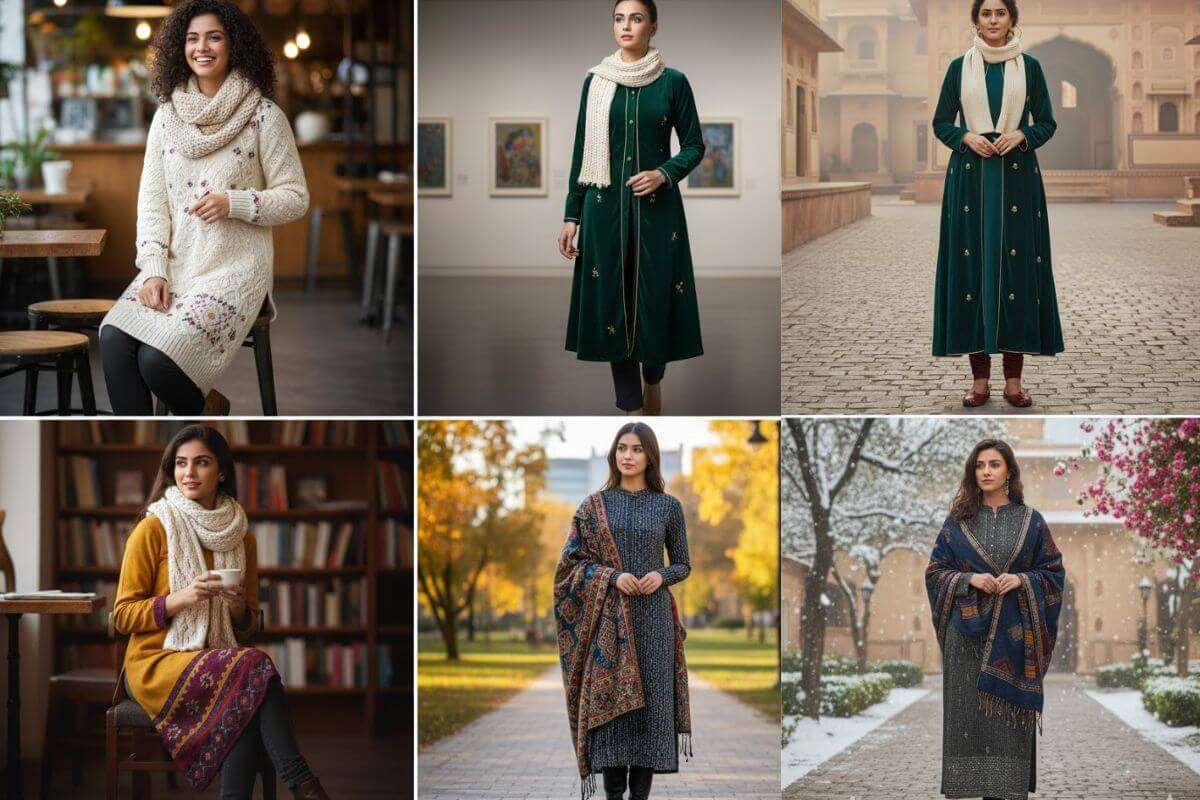 Winter Special Kurti Design For Women: ठंड में भी दिखें फैशनेबल, देखें विंटर स्पेशल सबसे लेटेस्ट कुर्ती डिजाइन