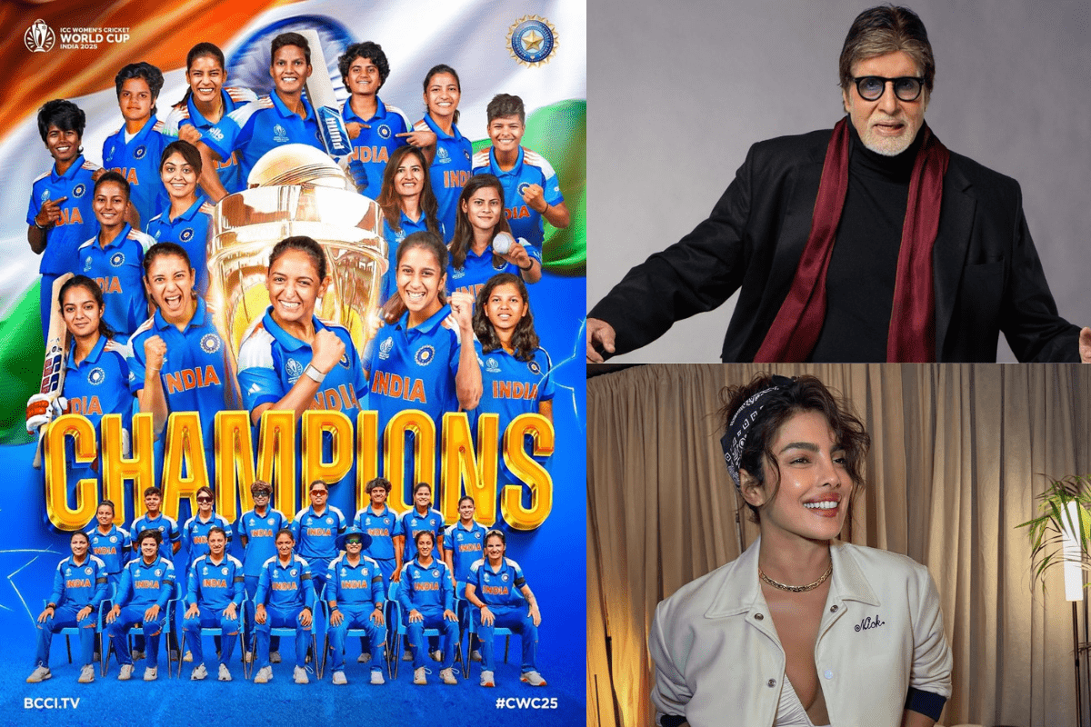 Women’s World Cup 2025: बिग बी से प्रियंका चोपड़ा तक, टीम इंडिया की ऐतिहासिक जीत पर बॉलीवुड में जश्न का माहौल, देखें VIDEOS
