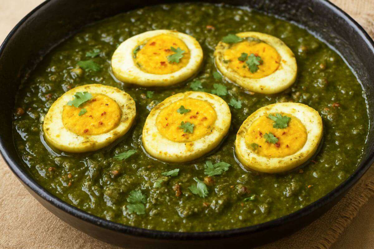 Egg Palak Curry: मिनटों में तैयार हो जाएगी सर्दियों की हेल्दी डिश, मेहमान भी पूछेंगे बनाने का तरीका