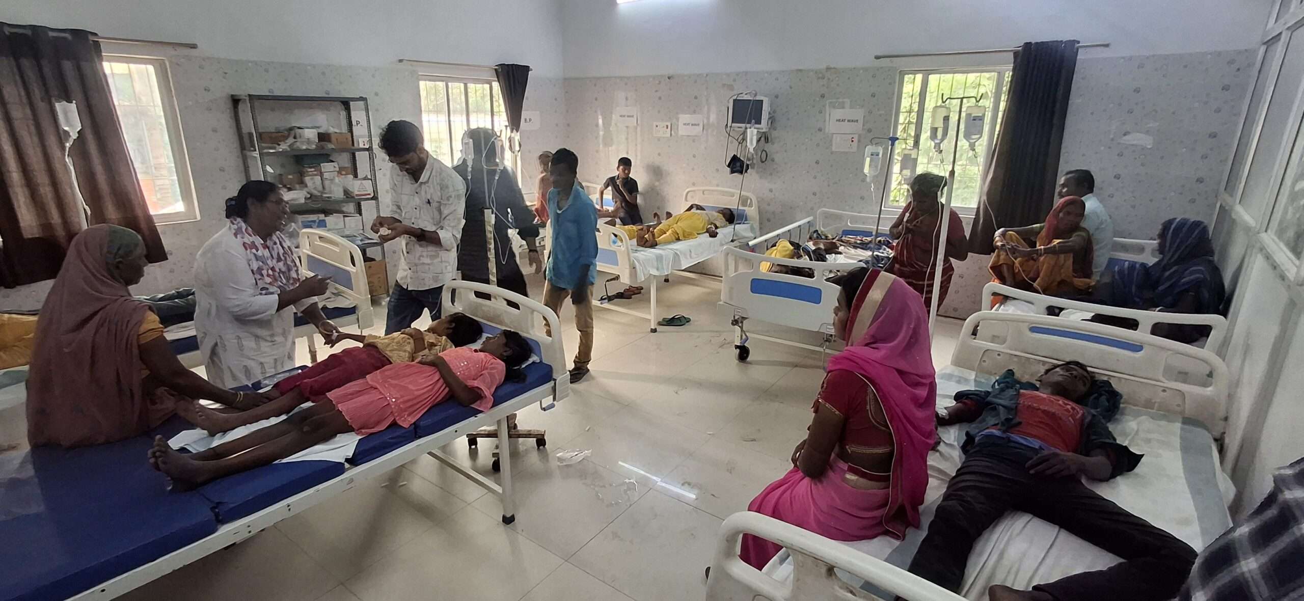 डायरिया का कहर : गौरीपुर गांव में बच्ची की मौत, महिला समेत 16 लोगों की हालत गंभीर