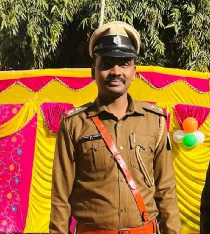 000 रोहित दांगी बने सोनारायठाढी थाना प्रभारी, सोमवार शाम को लिया प्रभार, फोटो 02,