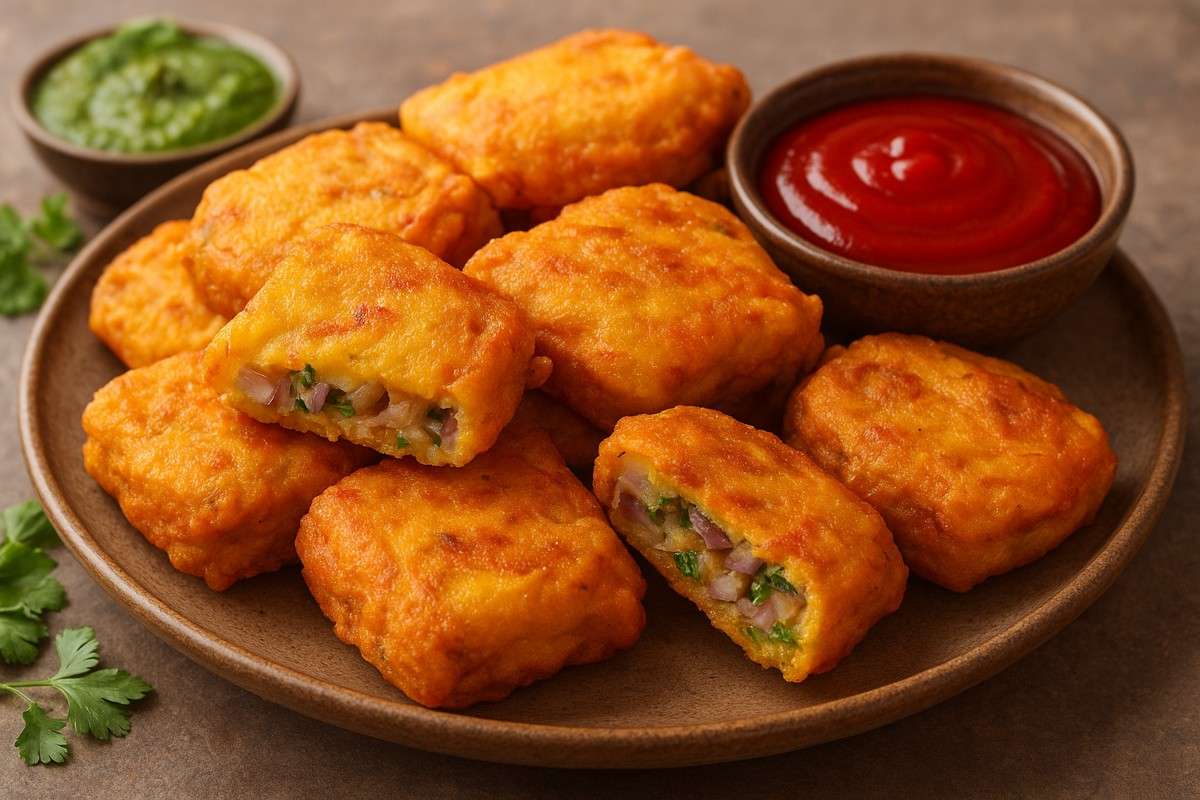 Pyaaj Bread Pakora Recipe: इंस्टेंट और टेस्टी प्याज ब्रेड पकौड़े के साथ बनाएं शाम की चाय को खास, मिनटों में तैयार होने वाला सबसे बेस्ट स्नैक