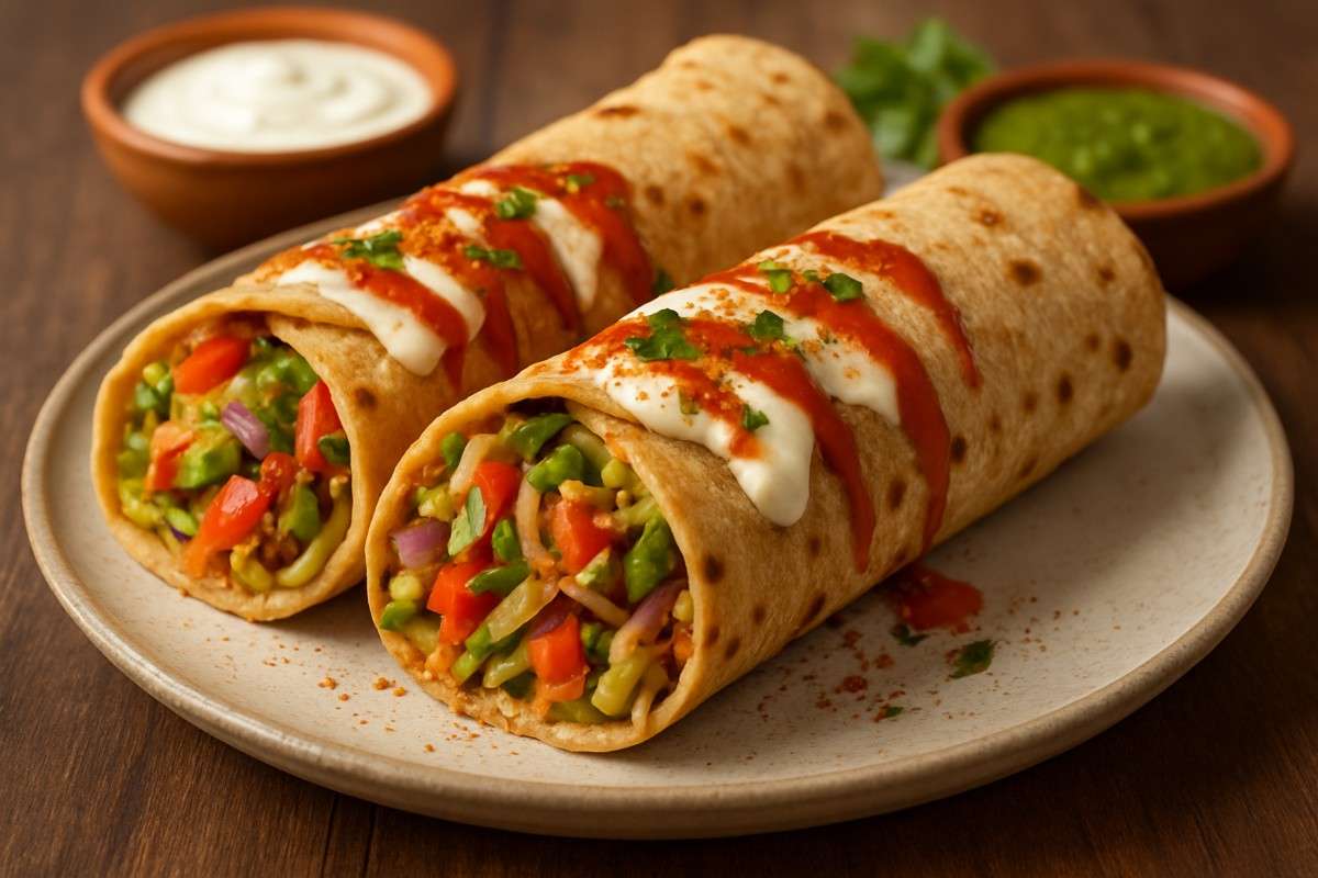 Roti Veg Wrap Recipe: बची हुई रोटियों से बनाएं बच्चों का फेवरेट टिफिन! मिनटों में तैयार होने वाला यह स्नैक है हर मां की पहली पसंद!