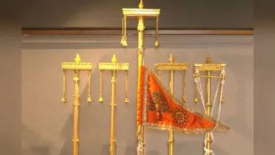 Ayodhya Flag Hoisting: राम मंदिर पर लहराएगा अहमदाबाद का केसरिया ध्वज, पीएम मोदी फहराएंगे सूर्य-ॐ अंकित पताका, जानें खासियत