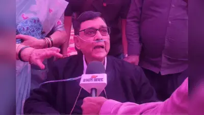 जज्बे को सलाम! 4 साल से ऑक्सीजन सपोर्ट पर थे डॉक्टर, व्हीलचेयर से पहुंचे बूथ और किया मतदान