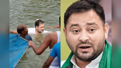 Bihar Election 2025: वोटर्स को रिझाने की अनोखी होड़… कोई मछुआरों संग डुबकी, तो कोई शादी-बच्चे का किया वादा