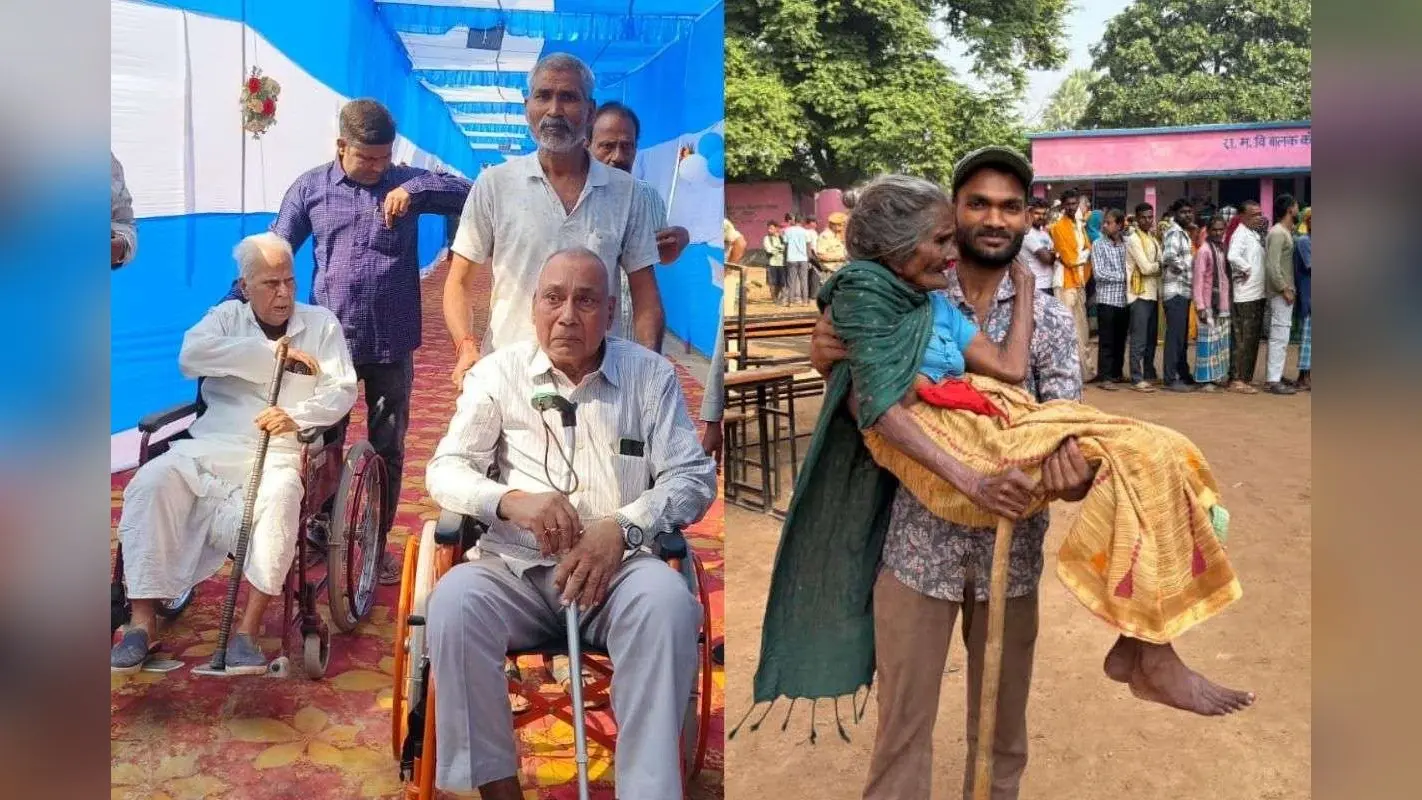 Bihar Election Phase 1 Voting: इनसे जिंदा है लोकतंत्र! दिव्यांगों का जोश देख उनके जज्बे को करेंगे सलाम