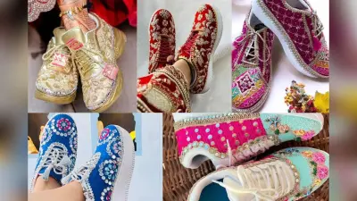 Bridal Sneakers Designs: इस वेडिंग सीजन दुल्हनें सबसे ज्यादा पसंद कर रही हैं ये ट्रेंडिंग, कम्फर्ट और सुपर ग्लैम ब्राइडल स्नीकर्स