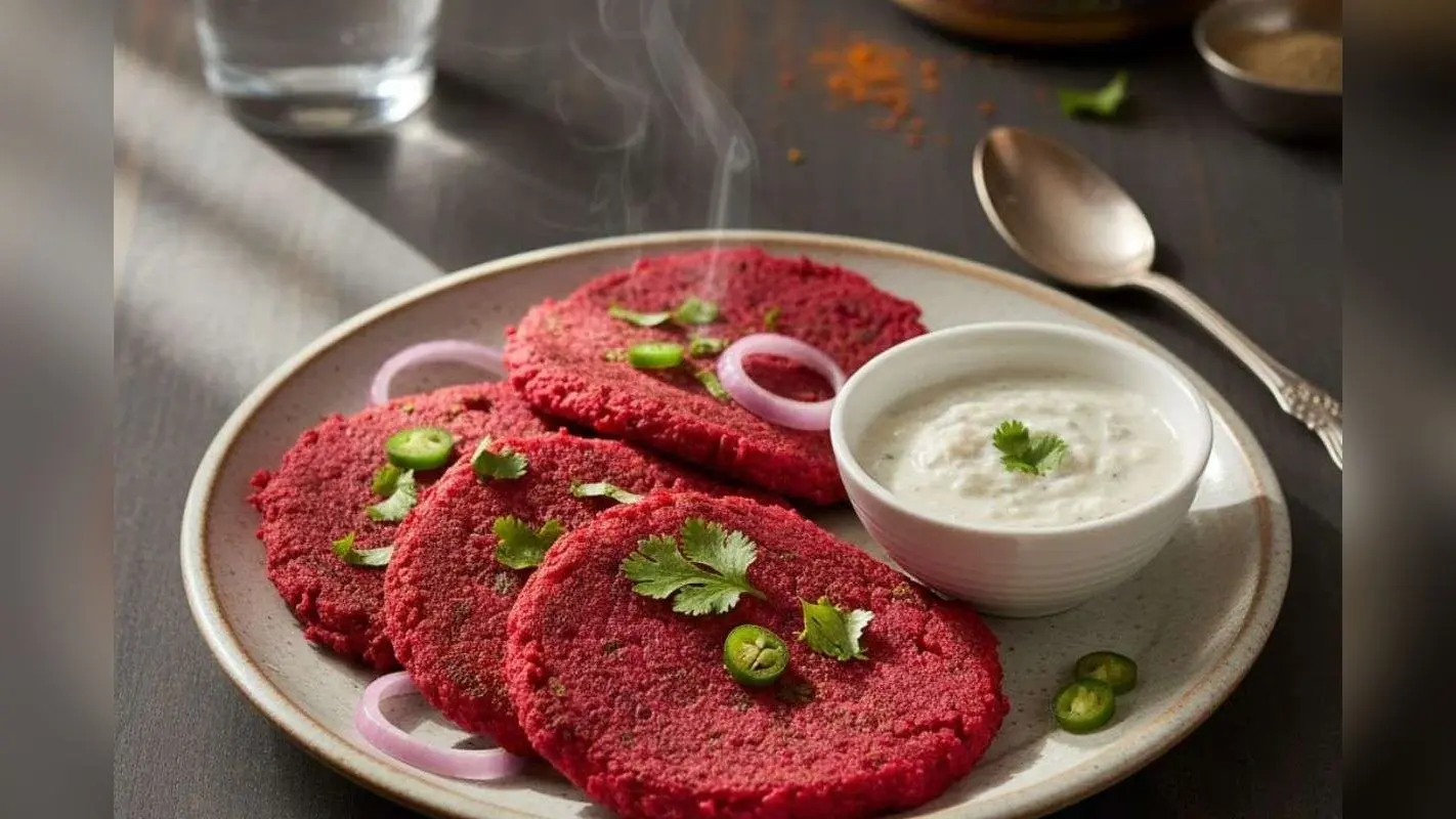 रोज के नाश्ते को बनाएं स्पेशल, ट्राय करें हेल्दी Beetroot Rawa Chilla Recipe