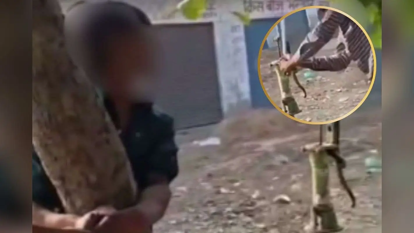 Bulandshahr Police : पेड़ से बांधकर युवक को डंडे से पीटने का वीडियो वायरल, पुलिस ने लिया एक्शन