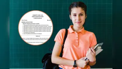 CBSE Board 12th Chemistry Sample Paper 2026: 5 स्केशन और 33 सवाल, यहां देखें केमिस्ट्री का सैंपल पेपर