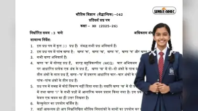 CBSE Board 12th Physics Sample Paper: देखें 12वीं का फिजिक्स का सैंपल पेपर, Diagram और इस तरह के सवाल पूछे जाएंगे