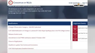 CLAT 2026 Exam Centre: क्लैट परीक्षा वालों के लिए बड़ी खबर, बदला लखनऊ का एग्जाम सेंटर