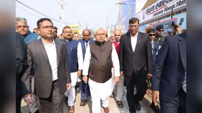 सोनपुर मेला पहुंचे सीएम नीतीश ने अधिकारियों को दिया सख्त निर्देश, लिया इंतजामों का पूरा जायजा
