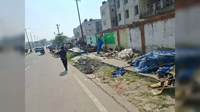 रांची नगर निगम ने हटिया क्षेत्र से अतिक्रमण हटाया