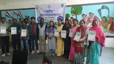 झारखंड के 25 वर्ष पर मनरेगा की सफलताएं गिनायीं