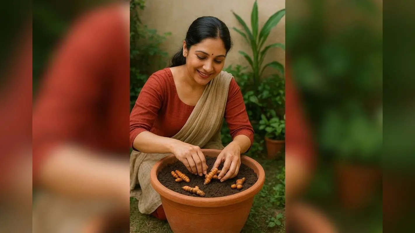 How To Grow kachchi Haldi: कच्ची हल्दी घर पर उगाना हुआ आसान, जानें गमले में लगाने का सही तरीका