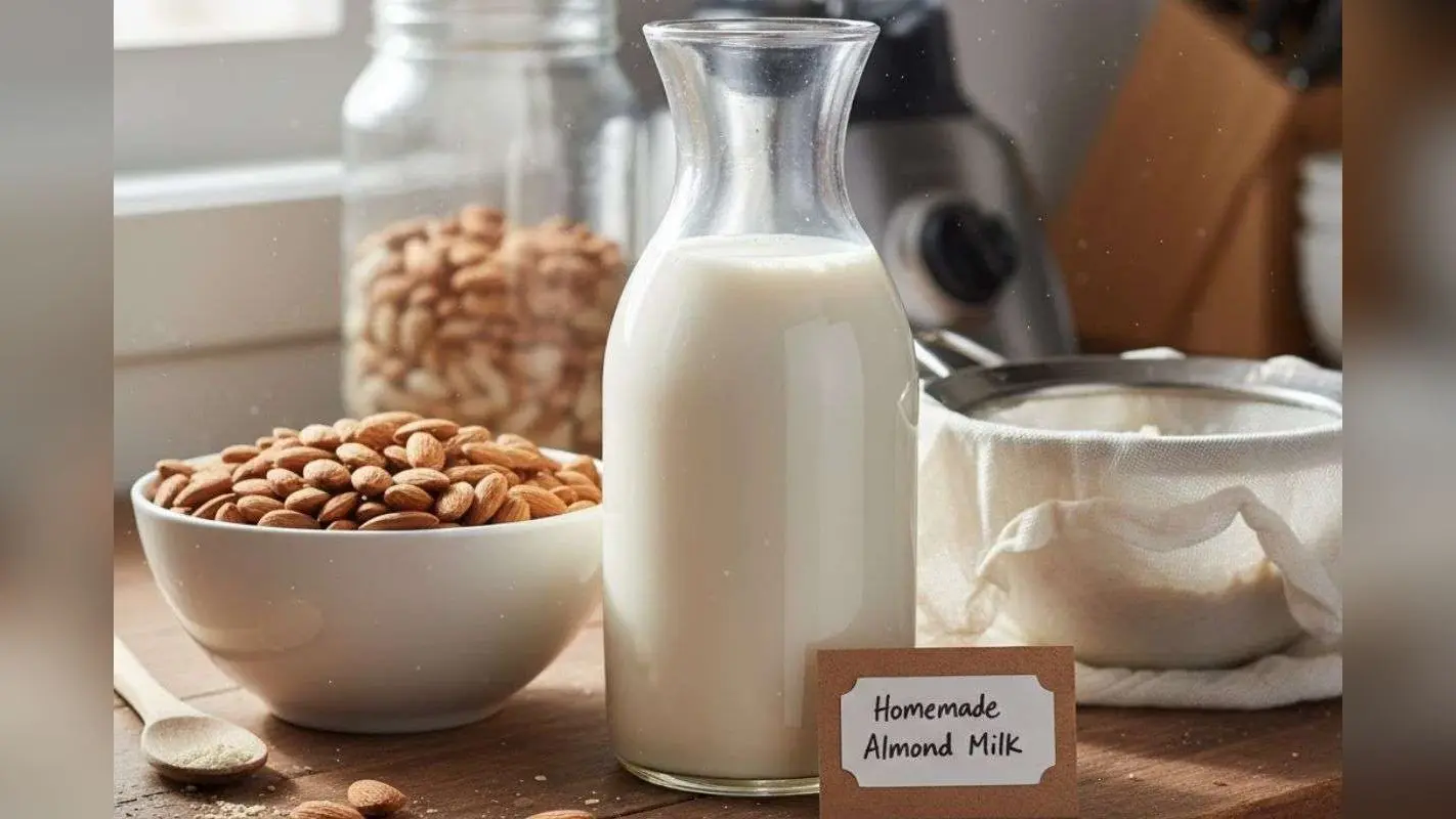How To Make Almond Milk: वीगन डाइट के लिए परफेक्ट हेल्दी ड्रिंक, इस तरह घर पर तैयार करें बादाम मिल्क