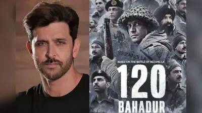 120 Bahadur: ऋतिक रोशन ने किया फरहान अख्तर की फिल्म का जबरदस्त रिव्यू, कहा- पीठ थपथपाई जानी चाहिए