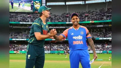 IND vs AUS 3rd T20: भारत को मिला 187 रन का लक्ष्य, अर्शदीप ने लिए तीन विकेट