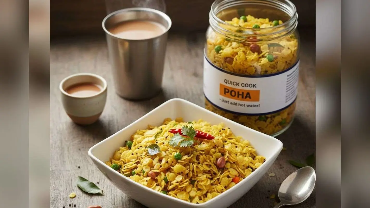Instant Poha Premix Recipe: घर के बाहर भी पाएं घर जैसा स्वाद, मिनटों में तैयार करें पोहा प्री मिक्स, लंबे सफर के लिए परफेक्ट चॉइस