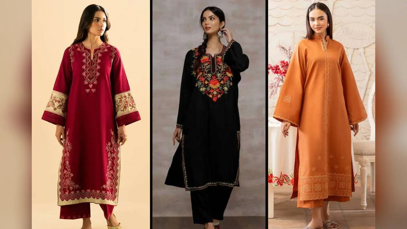 Kashmiri Kurti Designs for Winters: सर्दियों में भी फैशन रखें बरकरार, ट्राई करें ट्रेंडी कश्मीरी कुर्ती के न्यू डिजाइन