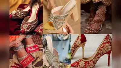 Bridal Footwear Designs: दुल्हनों के लिए ट्रेंडी और ग्लैमरस फुटवेयर कलैक्शन, जो आपके ब्राइडल लुक को बना देगा एकदम रॉयल