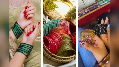 Latest Raindrop Glass Bangles Design: हाथों में झिलमिलाए रंगों की खूबसूरती – देखें रेनड्रॉप ग्लास बैंगल्स के लेटेस्ट डिजाइन्स