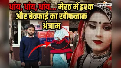 Meerut Murder : मेरठ में एक और पति की हत्या, इस बार पत्नी के प्रेमी ने मारी तीन गोली
