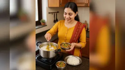 How To Make Dal Chawal Chokha In Cooker: अब झंझट खत्म! एक ही कुकर में बनाएं स्वादिष्ट दाल-चावल और देसी चोखा