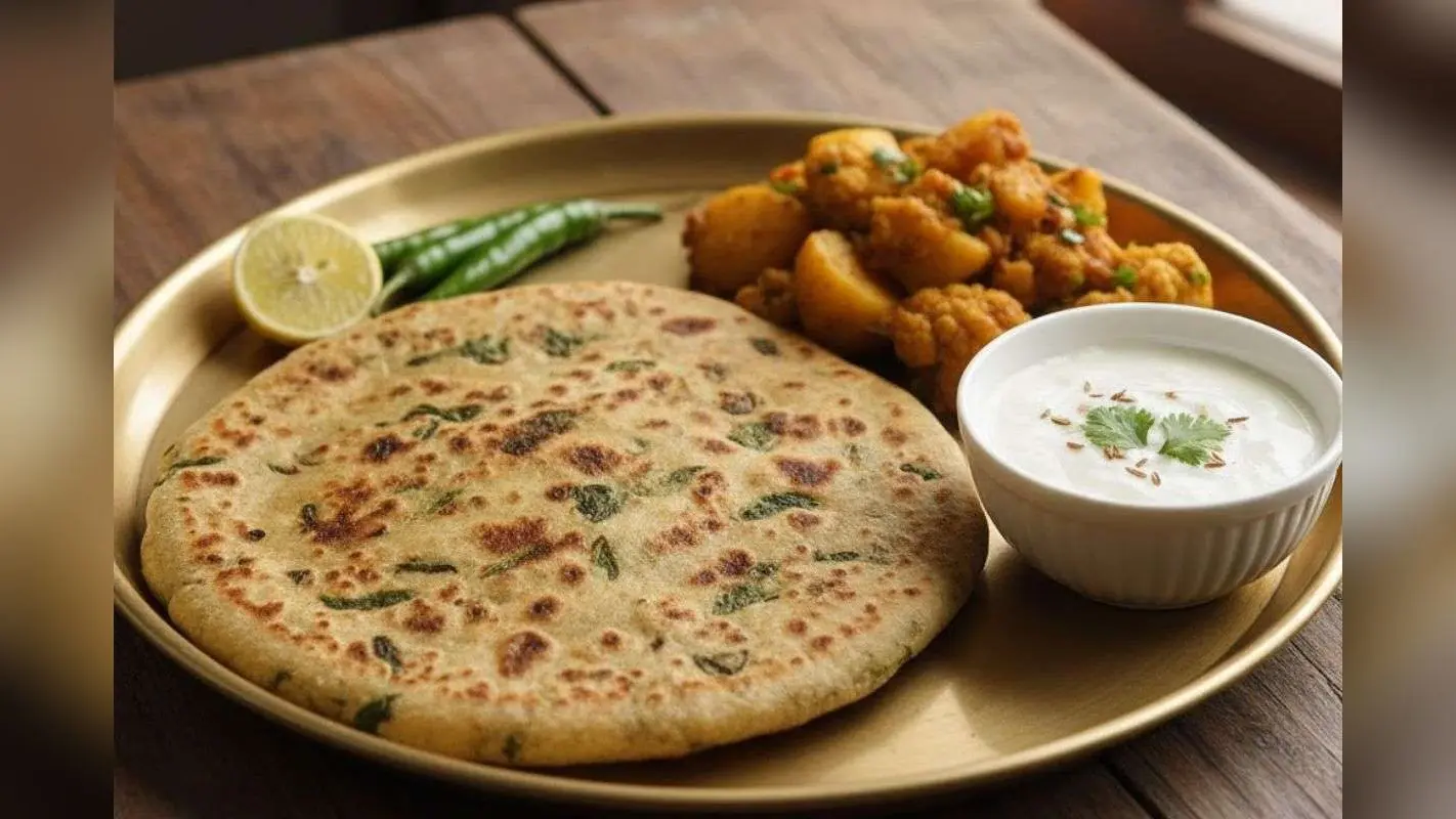 Palak Paneer Paratha Recipe: सर्दियों के लिए परफेक्ट रेसिपी, सुबह के नाश्ते में बनाएं पालक और पनीर से बने स्वादिष्ट पराठे
