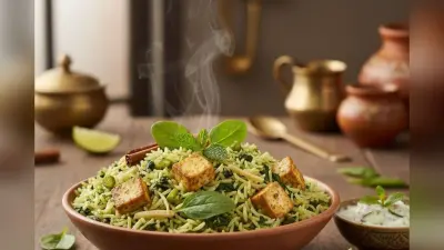 Palak Paneer Pulao Recipe: घर आए मेहमान को करें खुश, लंच या डिनर में सर्व करें पालक पनीर पुलाव