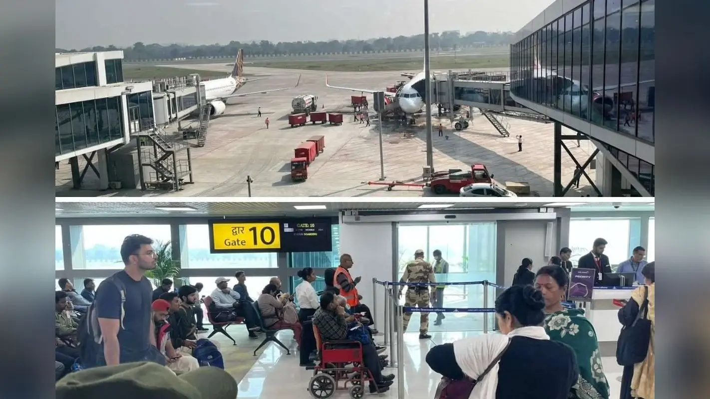 Patna Airport News: पटना एयरपोर्ट पर दूसरा एयरोब्रिज शुरू, विमान तक पहुंचने में अब सिर्फ 3 मिनट में