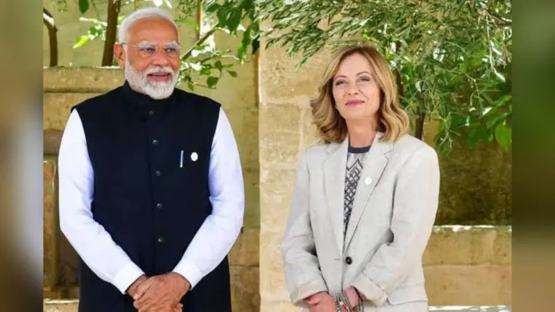 PM मोदी ने इटली की प्रधानमंत्री मेलोनी से की मुलाकात, वीडियो आया सामने; ‘गंगा मइया’ गीत का प्रदर्शन देखकर बोले- बहुत आनंददायक रहा