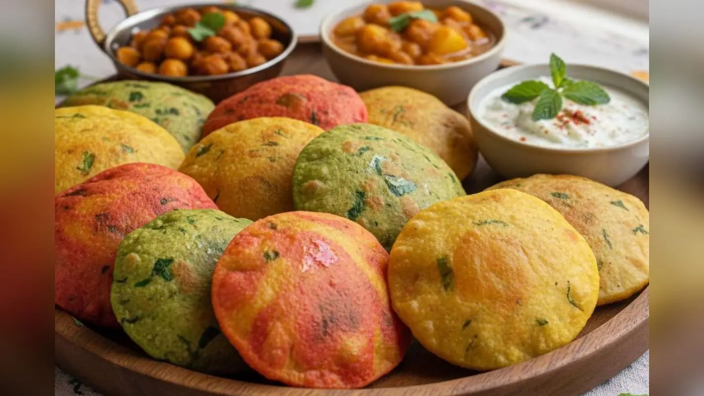 Rainbow Puri Recipe: बच्चों की टिफिन हो या मेहमानों का स्वागत, रंग-बिरंगी रेनबो पूरियों के साथ हर मौके को बनाएं खास और मजेदार