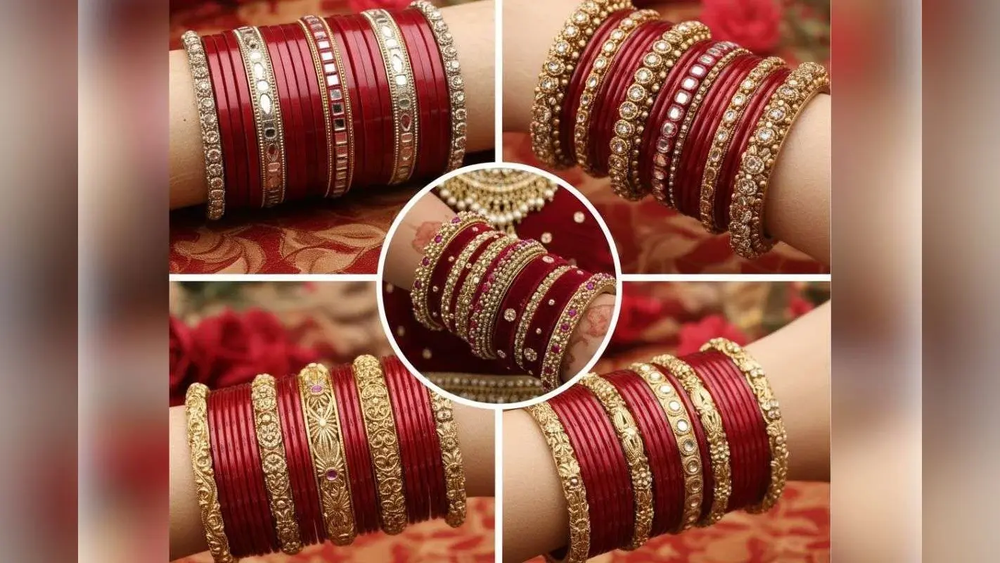 Red Bangles Design: शादी के सीजन में इन शानदार रेड बैंगल्स डिजाइन को शॉपिंग में जरूर शामिल करें