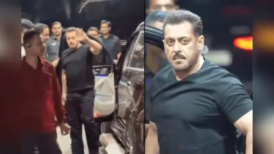 Salman Khan: सलीम खान की वेडिंग एनिवर्सरी में सलमान की धमाकेदार एंट्री, टाइट सिक्योरिटी के बीच भाईजान ने दिया ऐसा पोज