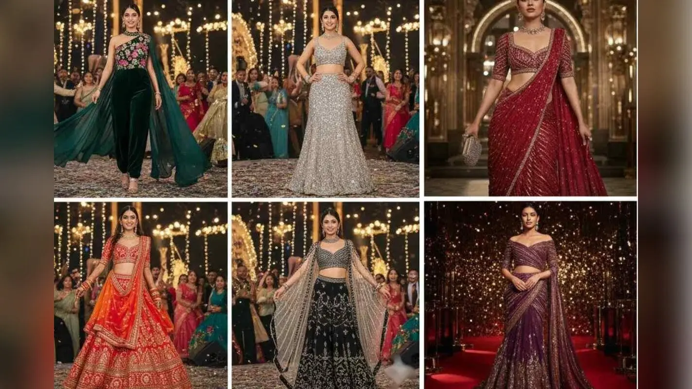 Sangeet Outfits Ideas: ब्राइड हो या गेस्ट, यहां देखें संगीत नाइट पर छा जाने वाले बेस्ट आउटफिट आइडियाज