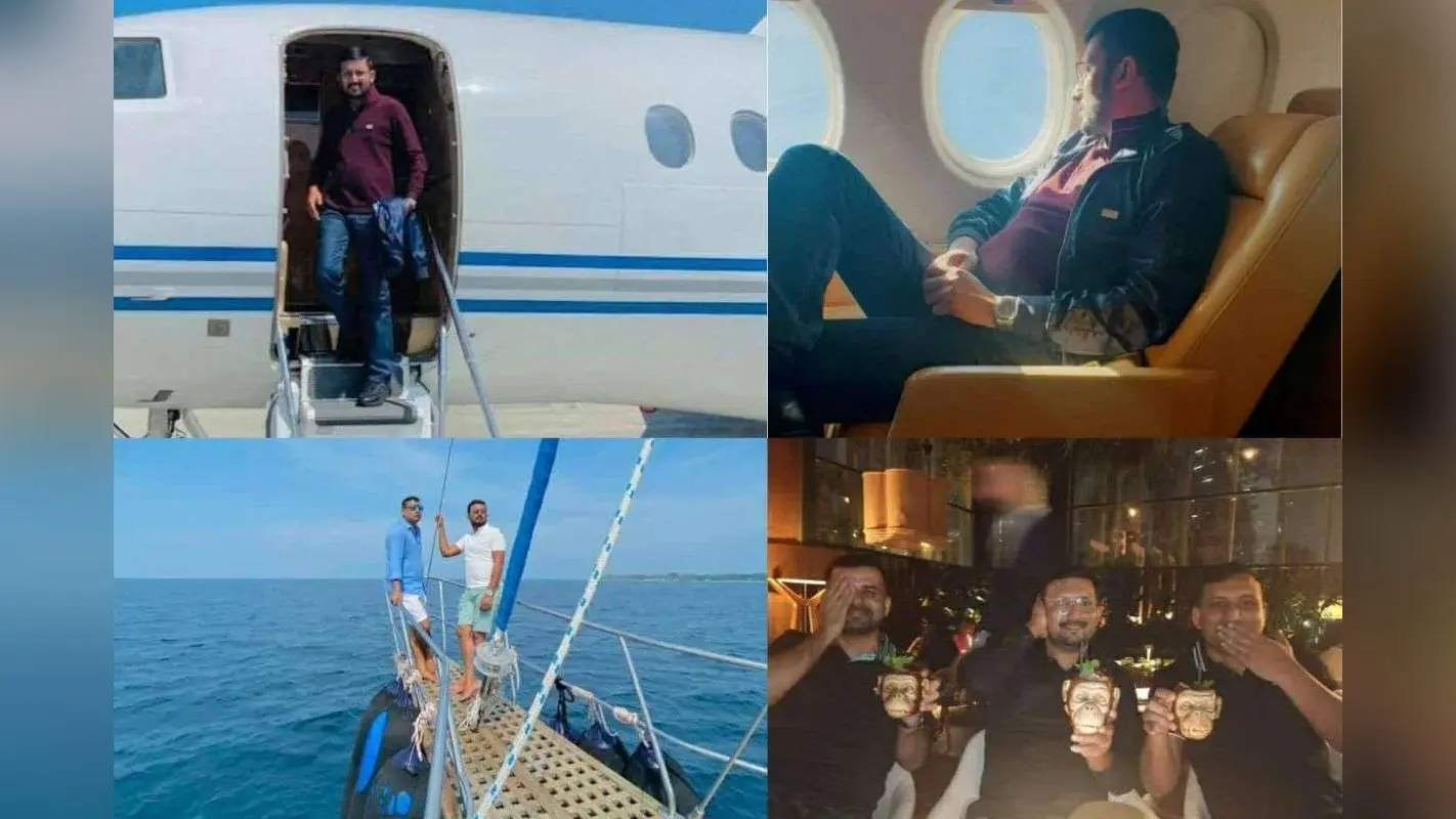 संजय यादव और रमीज की अय्याशी वाली तस्वीरें वायरल, महंगे होटल, लग्जरी यॉट और विदेशी पब्स में मनाते हैं छुट्टियां
