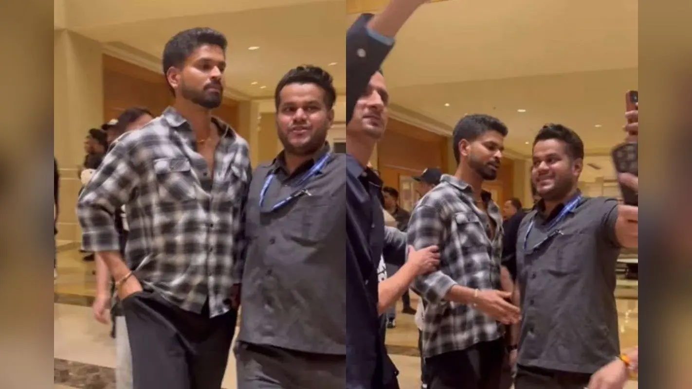 अरे आप खुद… बाउंसर ने की ऐसी हरकत की भड़क गए श्रेयस अय्यर, देखें Viral Video