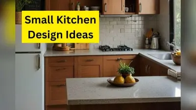 Small Kitchen Design Ideas: कम जगह में भी दिखेगा किचन स्टाइलिश और मॉडर्न, ट्राय करें ये स्मार्ट डिजाइन आइडियाज