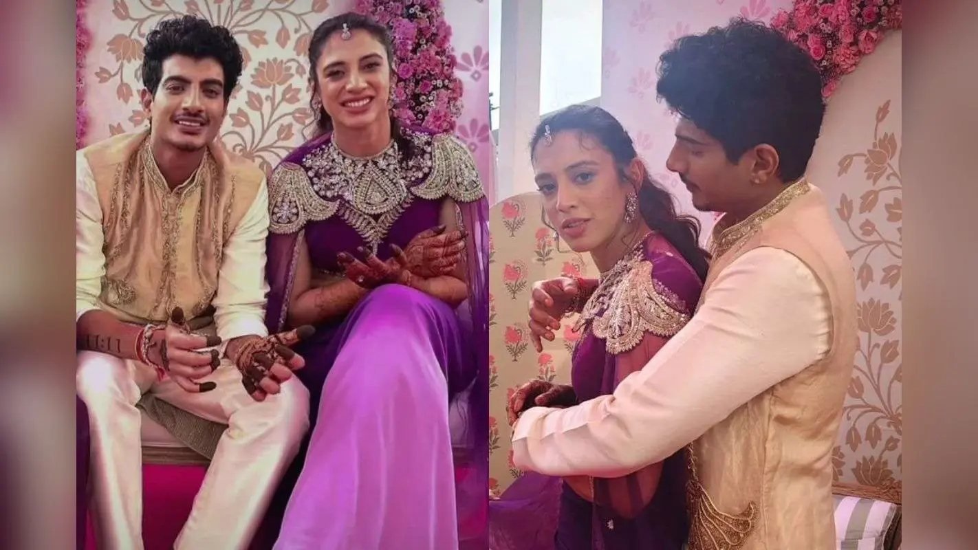 Smriti Mandhana Marriage: स्मृति मंधाना की शादी की रस्में शुरू, हल्दी और मेहंदी सेरेमनी की तस्वीरें वायरल