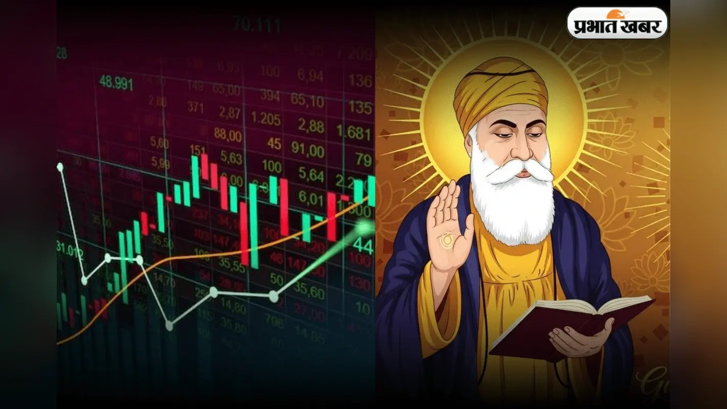Guru Nanak Jayanti stock market holiday 2025: Guru Nanak Jayanti पर आज stock market में पसरा सन्नाटा!