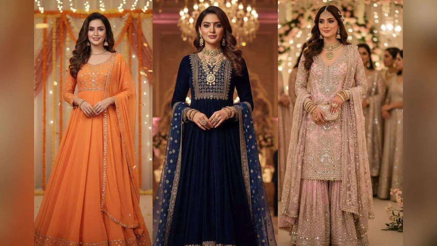 Suit Design Ideas For Wedding Function: शादी के फंक्शन में पाएं शानदार और एलिगेंट लुक, ट्राई करें खूबसूरत और स्टाइलिश सूट डिजाइन