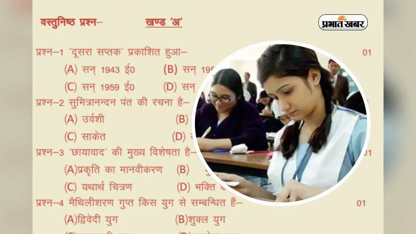 UP Board 10th Hindi Sample Paper 2026: 3 घंटे में 70 अंकों की परीक्षा, यूपी बोर्ड 10वीं हिंदी का सैंपल पेपर यहां करें डाउनलोड
