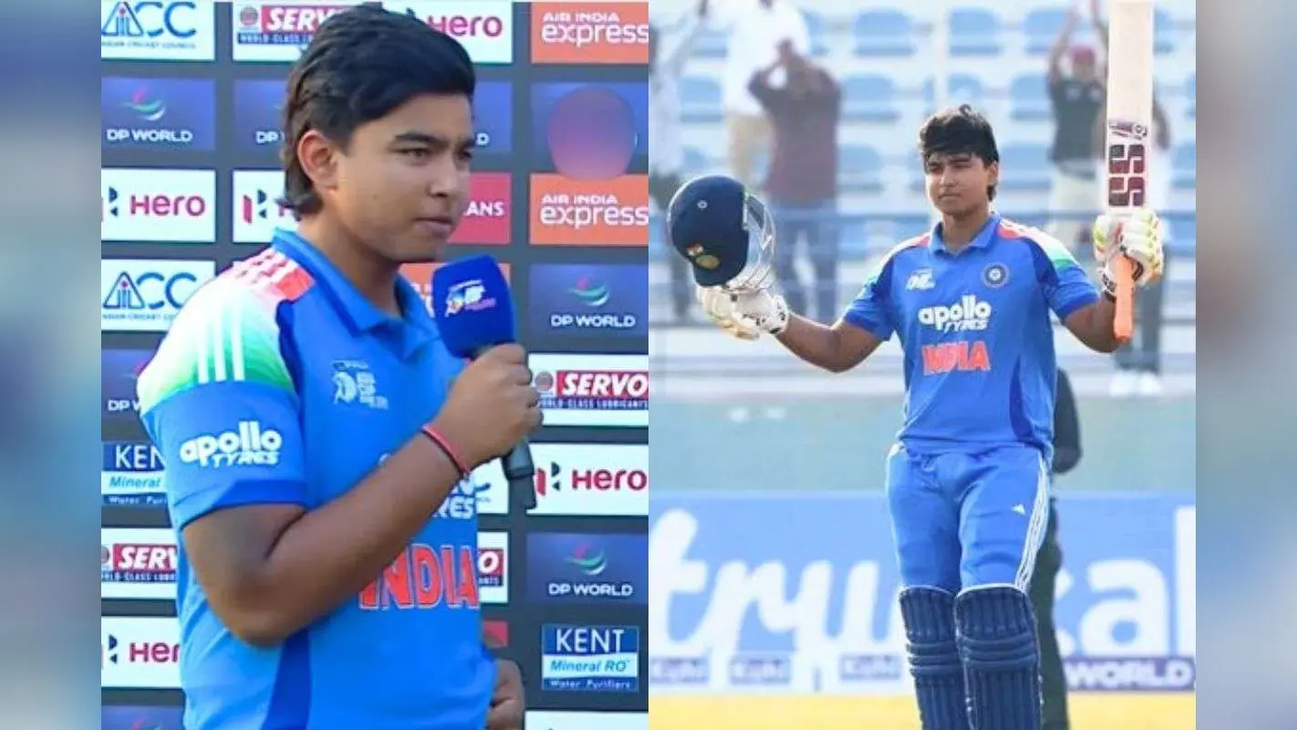 Video: मैं जल्दी डिस्टर्ब नहीं होता, UAE के खिलाफ वैभव सूर्यवंशी ने रचा इतिहास, तुफानी शतक जड़ कह दी बड़ी बात