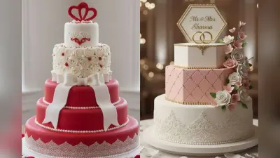 Wedding Cake Designs: वेडिंग डे को बनाएं यादगार, यहां देखें बेस्ट और ब्यूटीफुल केक डिजाइन आइडियाज